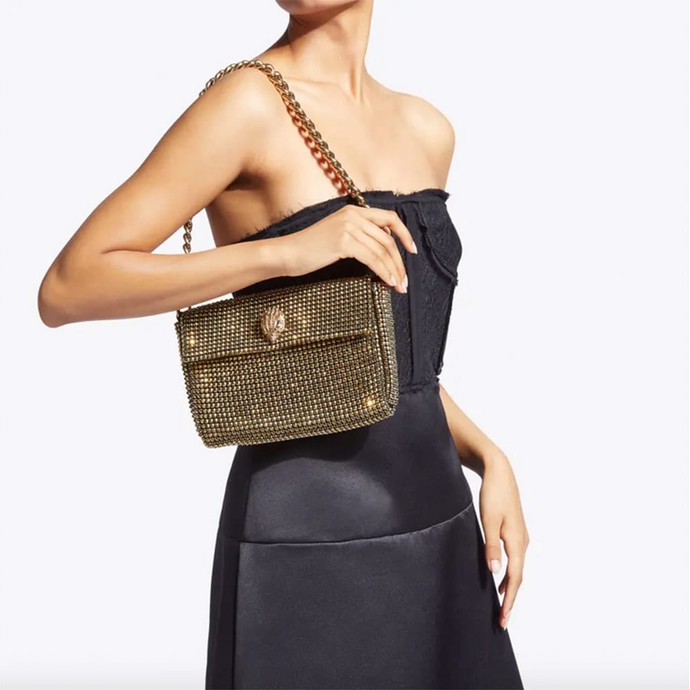 Bolso Kurt Geiger Oro con Cadena Dorada - Lujo y Elegancia | Gallery Carrilé foto 2