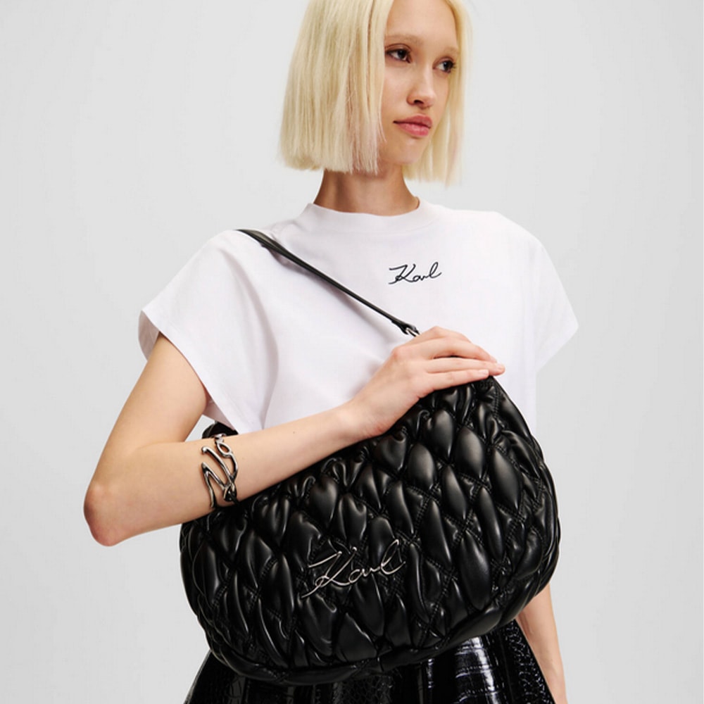 Bolso Negro Asa Karl Lagerfeld 246W3007 foto 2