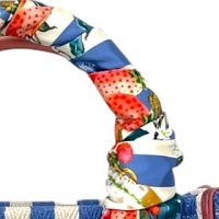 Bolso Kurt Geiger Rayas Azules con Fresa | Gallery Carrile foto 3