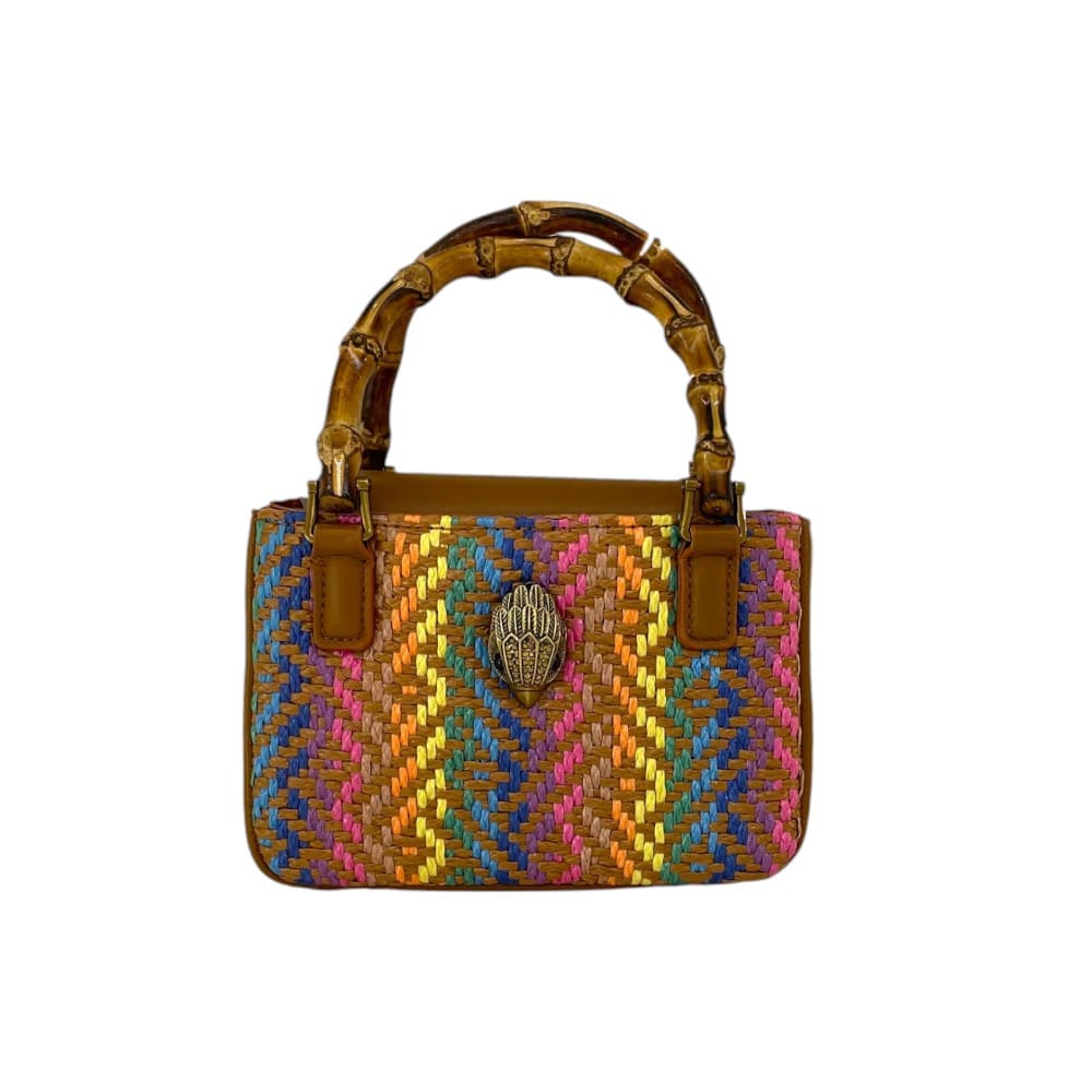 Mini Bolso Kurt Geiger Multicolor Asa Bambú 4376969999 Sq Kensington