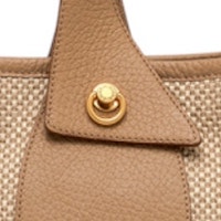 Bolso Paja Gianni Chiarini Cuero - Elegancia Natural y Sofisticación foto 6