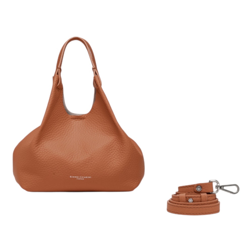 Bolso Piel Asa Gianni Chiarini Dua 9719 Caramelo