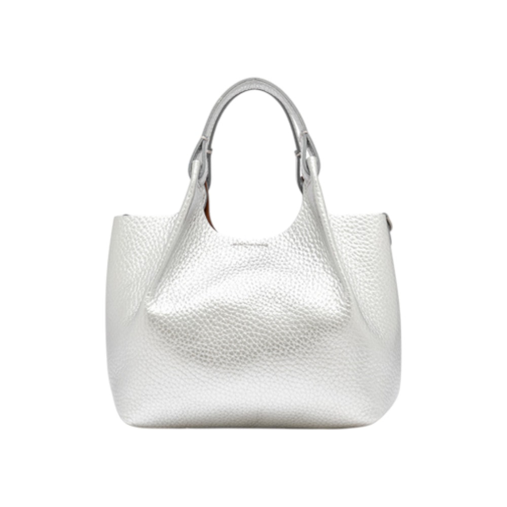 Bolso Gianni Chiarini Plateado - El complemento ideal para destacar foto 3