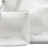 Bolso Gianni Chiarini Plateado - El complemento ideal para destacar foto 6