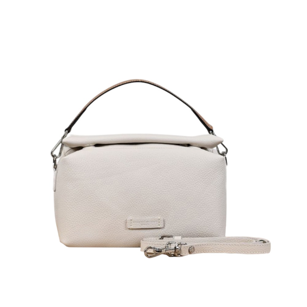 Bolso Gianni Chiarini blanco – Minimalismo y estilo en un diseño exclusivo foto 2