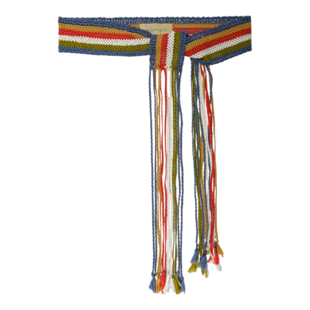 Cinturón Trenzado Multicolor Momoni Jose Belt