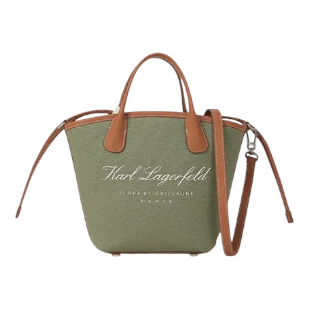 Bolso Tote Pequeño Karl Lagerfeld Verde A1W46076