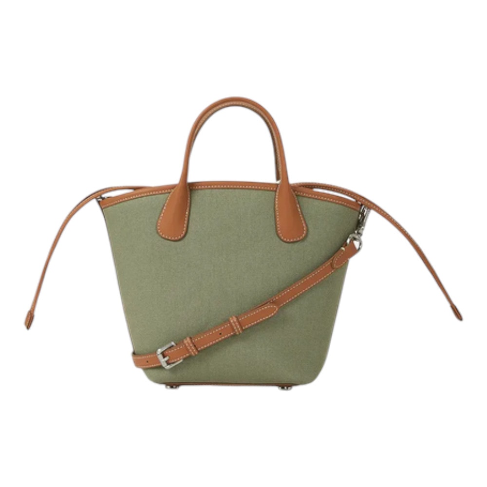 Bolso tote pequeño Karl Lagerfeld en verde con asas | Gallery Carrilé foto 2