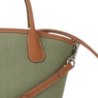 Bolso tote pequeño Karl Lagerfeld en verde con asas | Gallery Carrilé foto 5