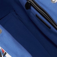 Bolso Shopper Karl Lagerfeld Rayado Azul y Blanco  foto 6