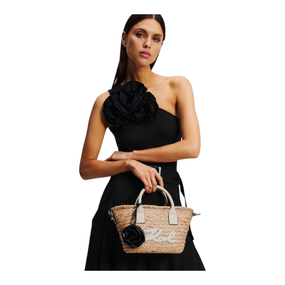 Bolso capazo pequeño Karl Lagerfeld | Elegancia y estilo veraniego foto 2