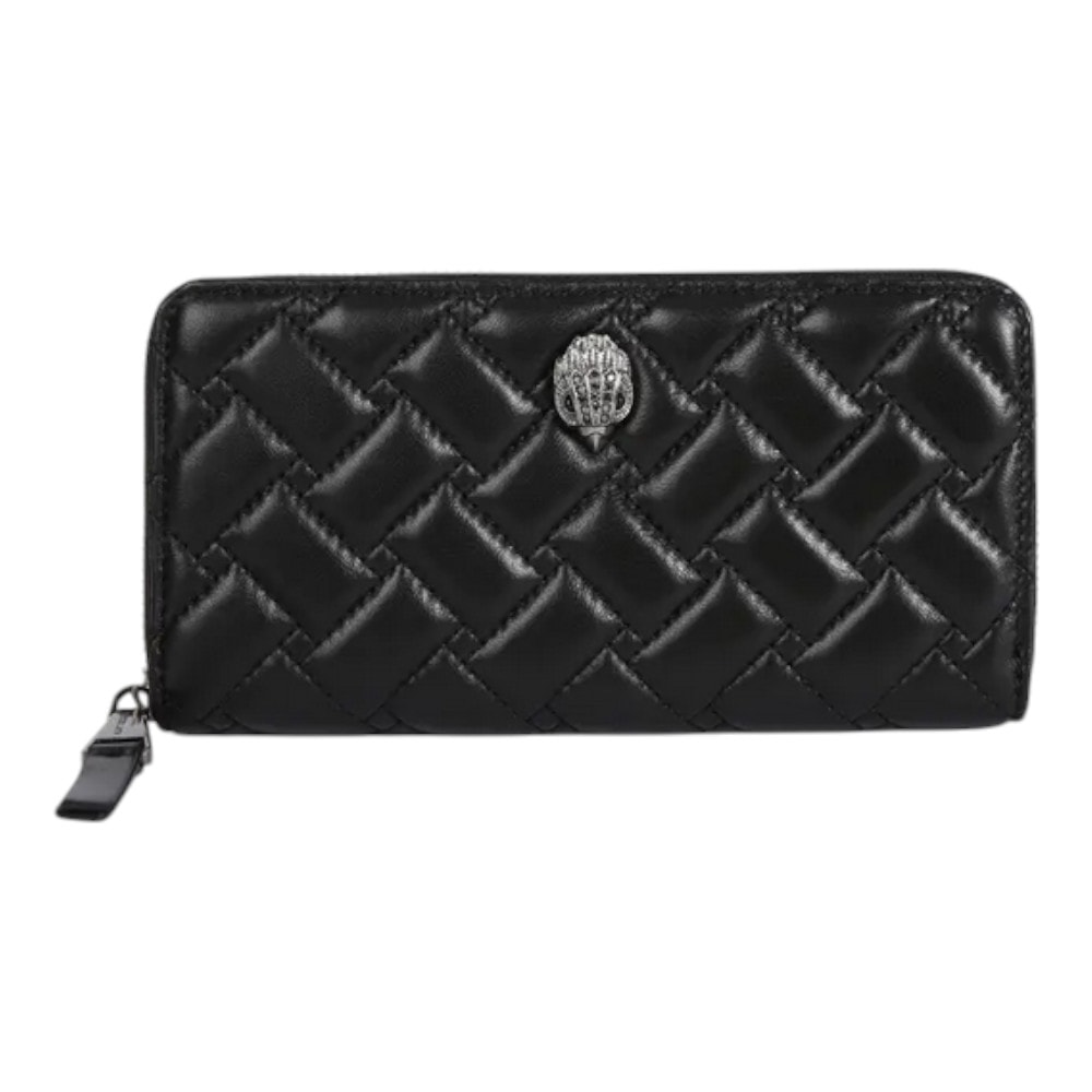 Cartera Piel Negra Cremallera Kurt Geiger K Zip Around