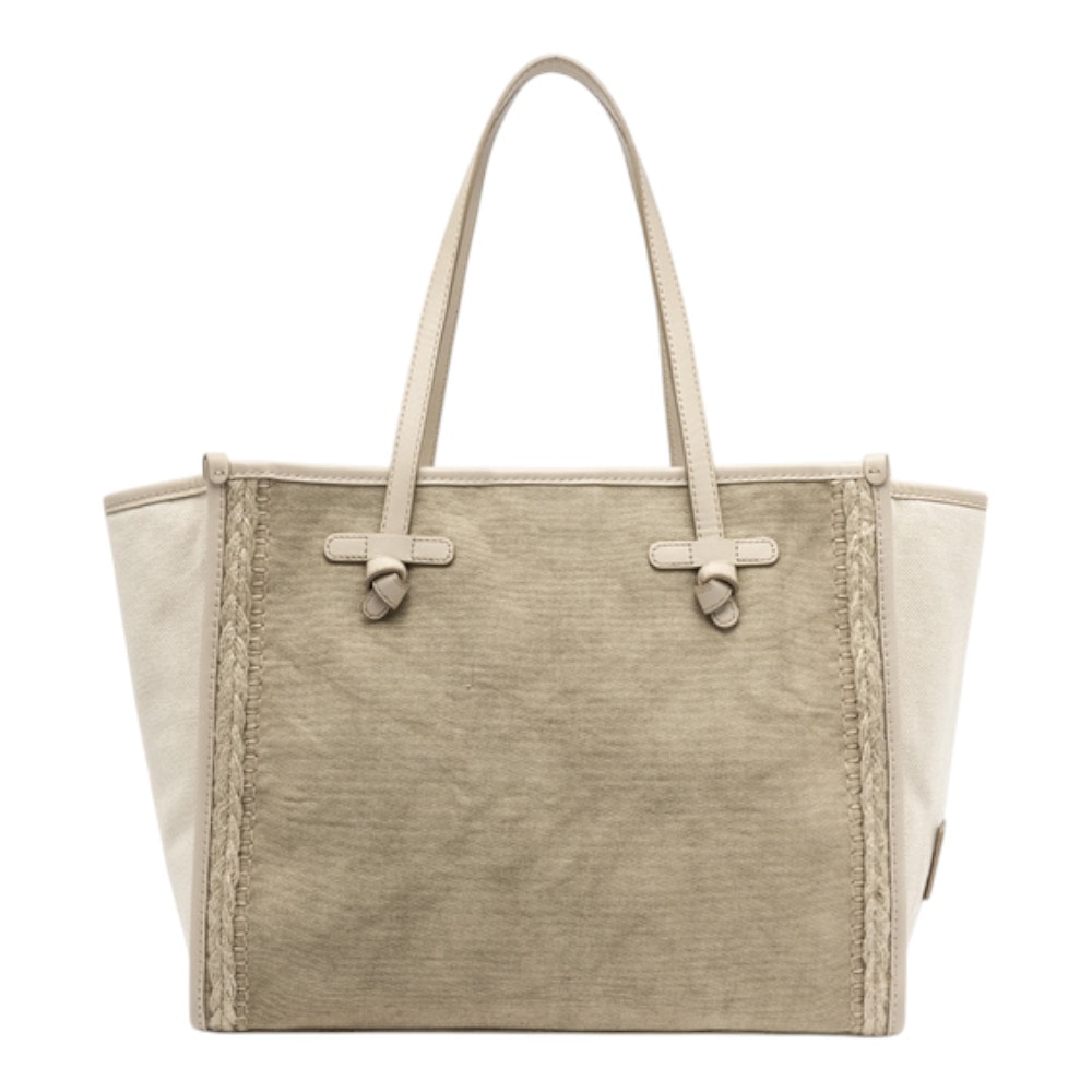 Bolso Shopper mujer Marcella beige – Estilo atemporal y funcional foto 2