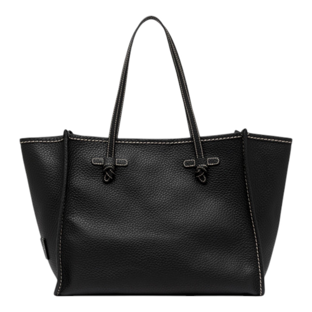 Bolso Shopper mujer piel negra Marcella BS 9330