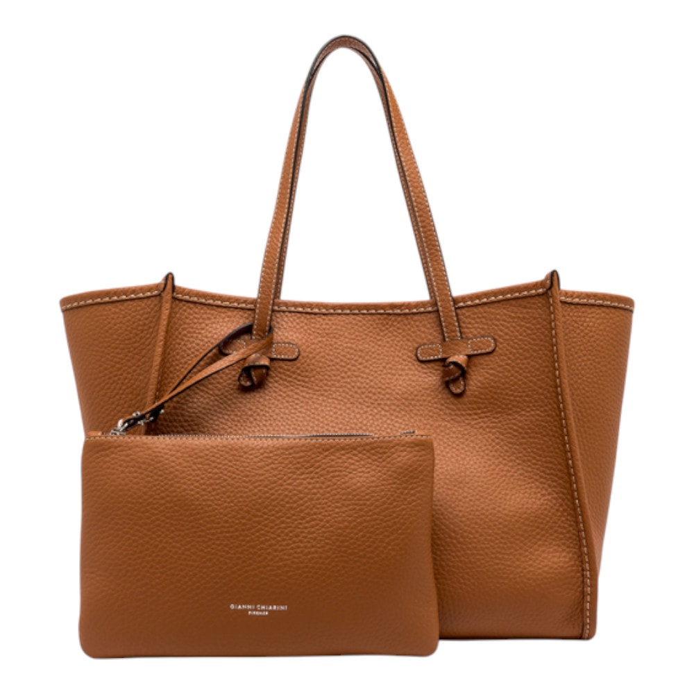 Bolso Shopper mujer Marcella marrón piel – Funcionalidad y elegancia foto 3