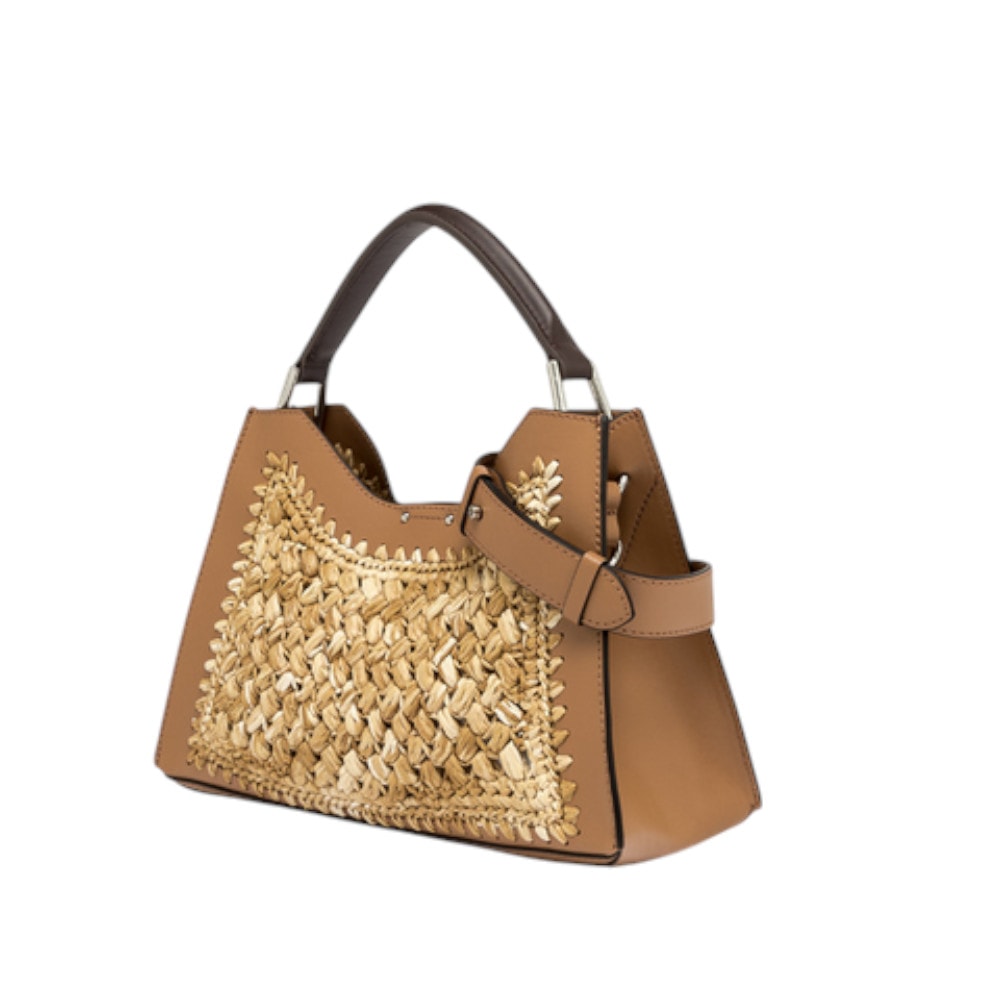Bolso Gianni Chiarini de Paja y Piel Trenzada | Verano 2025 foto 4