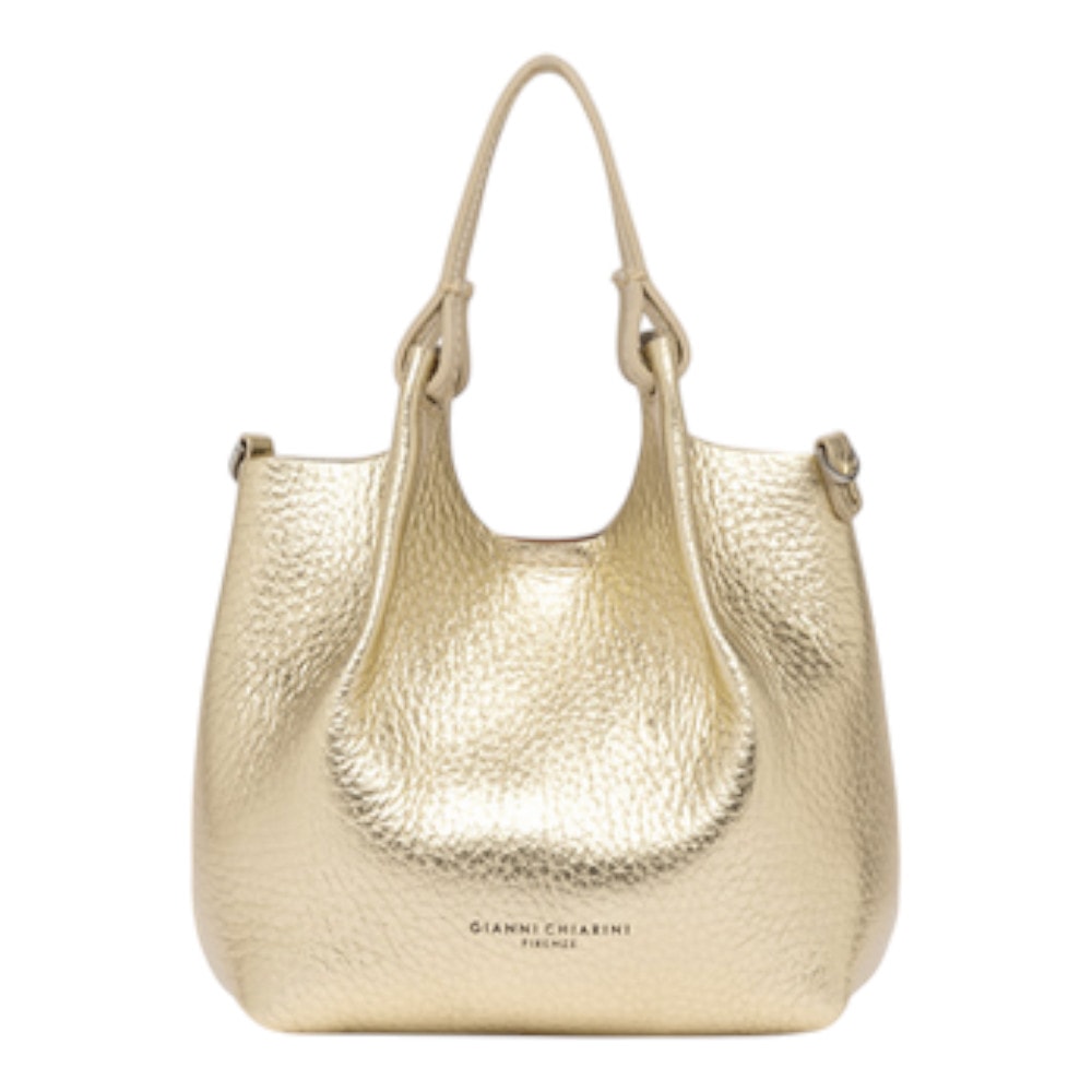 Bolso Gianni Chiarini dorado – Sofisticación y estilo en un diseño exclusivo foto 2
