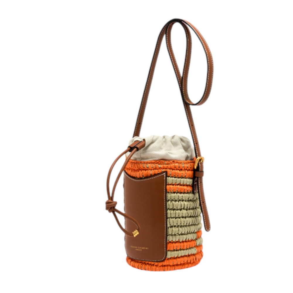 Bolso Gianni Marra rafia shopper – Elegancia funcional para tu día a día foto 4
