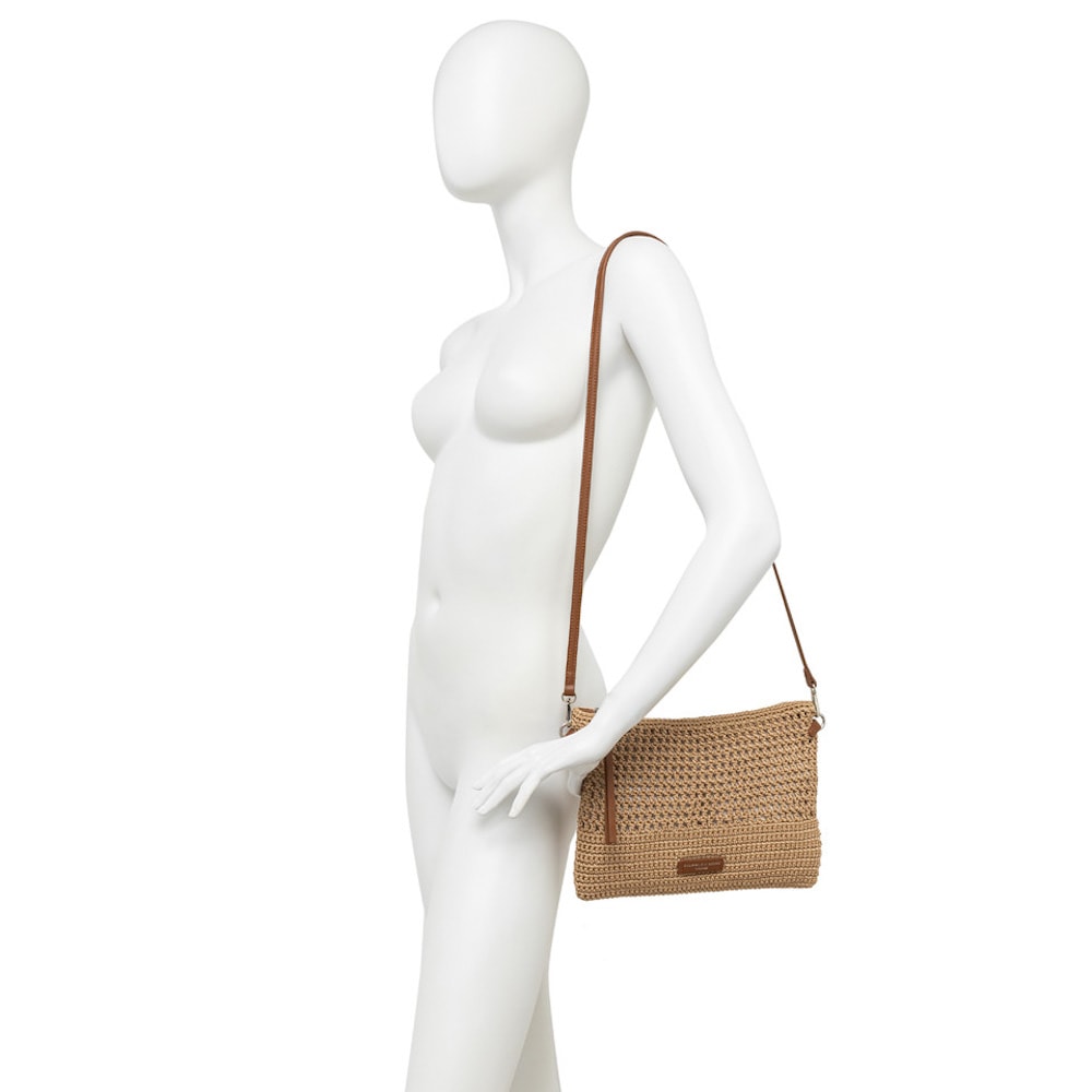 Bolso ganchillo mujer Gianni Marra natural – Estilo y frescura en Gallery Carrile foto 2