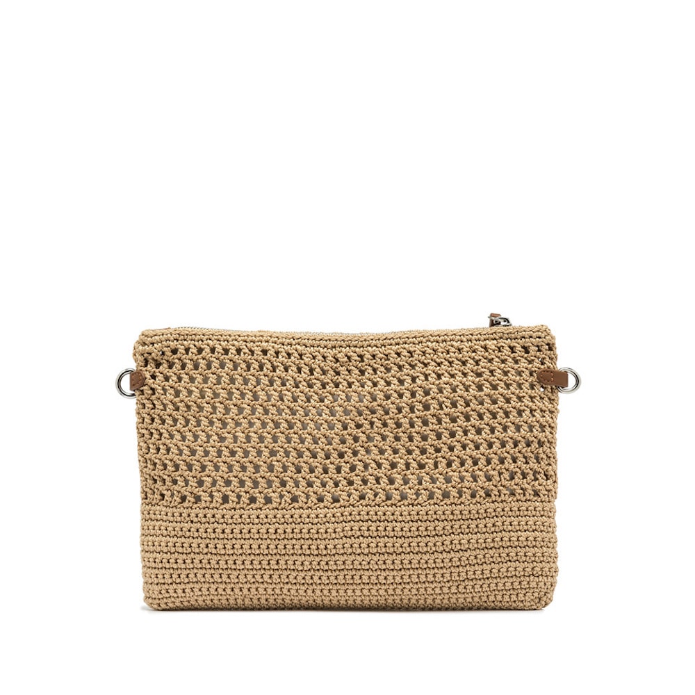 Bolso ganchillo mujer Gianni Marra natural – Estilo y frescura en Gallery Carrile foto 3