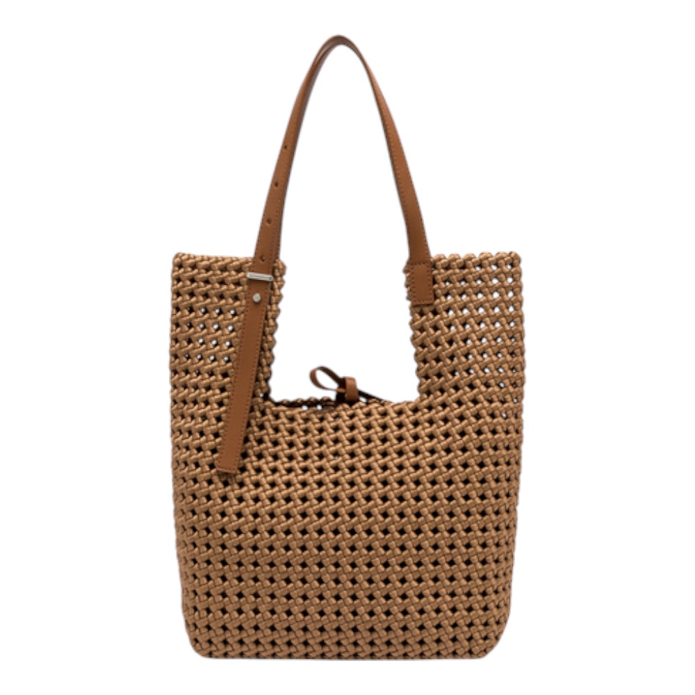 Bolso Mujer Gianni Chiarini en mimbre natural y piel – Elegancia y comodidad foto 2