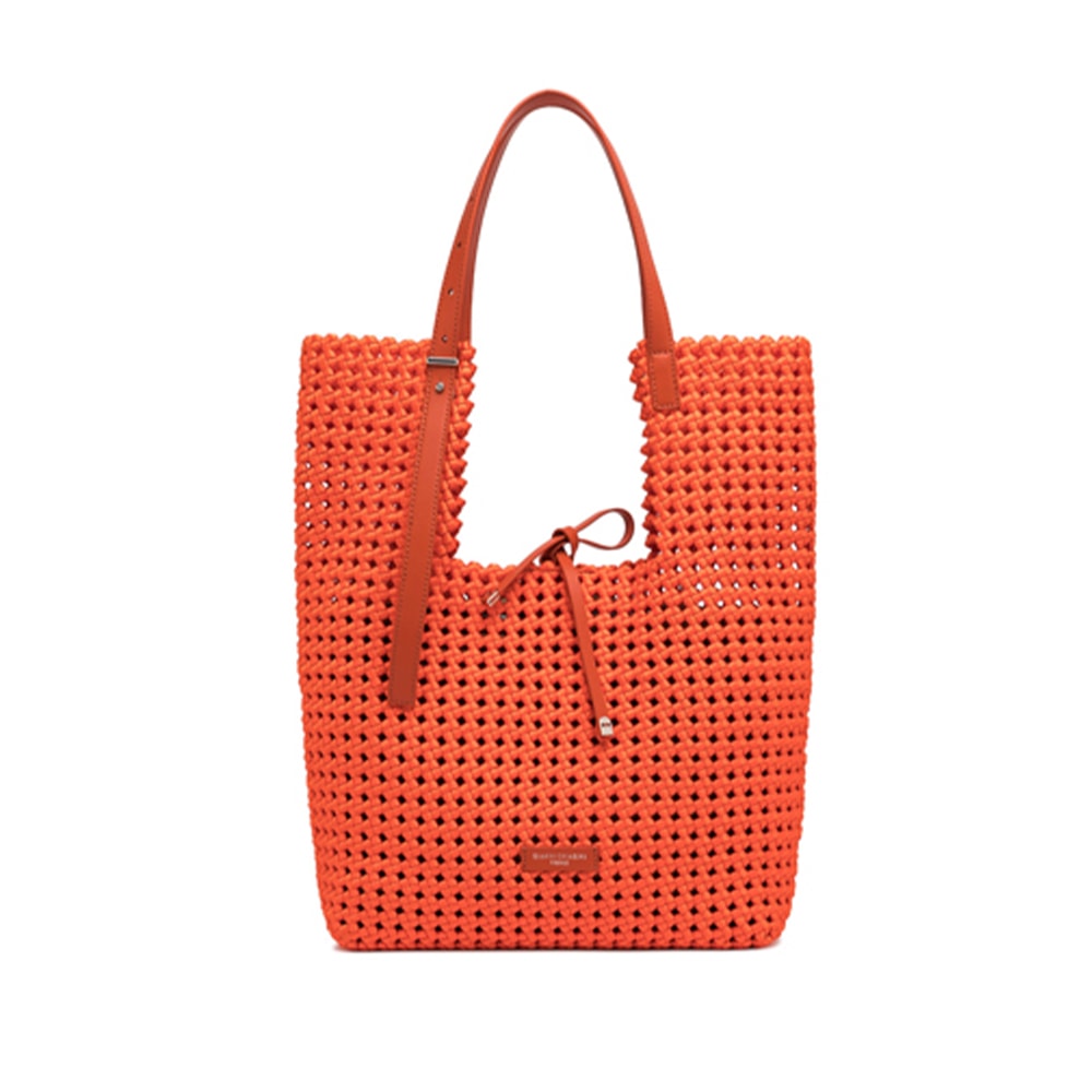 Bolso trenzado naranja mujer Gianni Chiarini AVA 11567