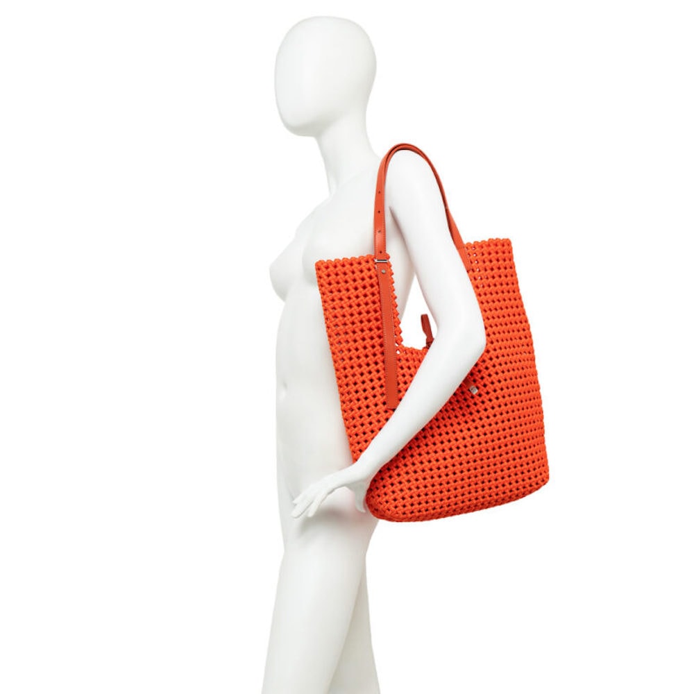 Bolso mujer Gianni Marra trenzado naranja | Gallery Carrile foto 2