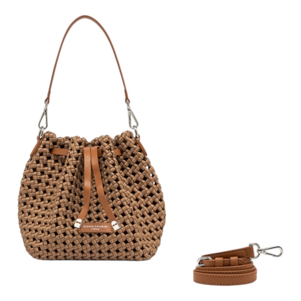 Bolso Mujer saco rafia trenzada Gianni Chiarini FIORE 11566