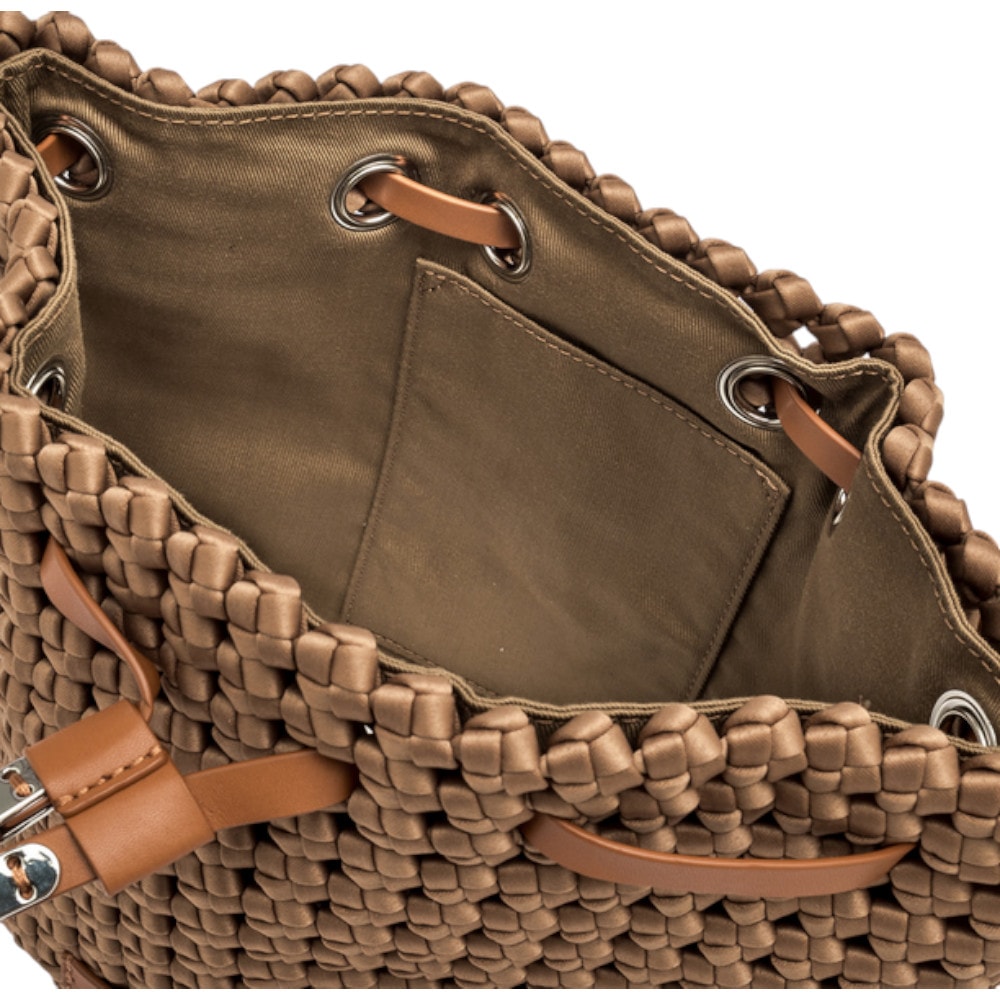 Bolso Mujer Gianni Chiarini | Estilo saco en rafia trenzada foto 4