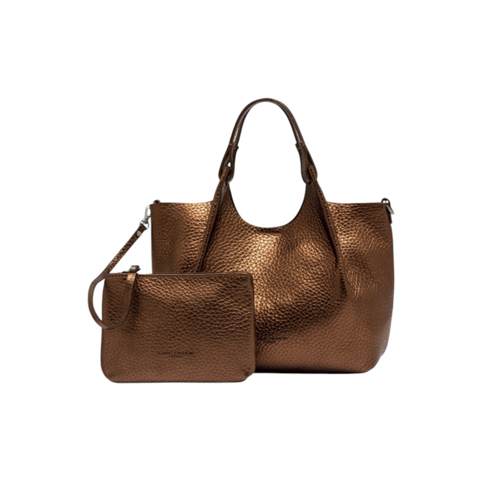 Bolso piel bronce asa – Gianni Chiarini foto 2