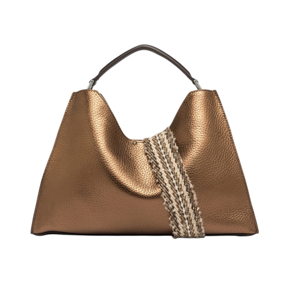 Bolso Gianni Chiarini bronce piel asas Aurora 10556