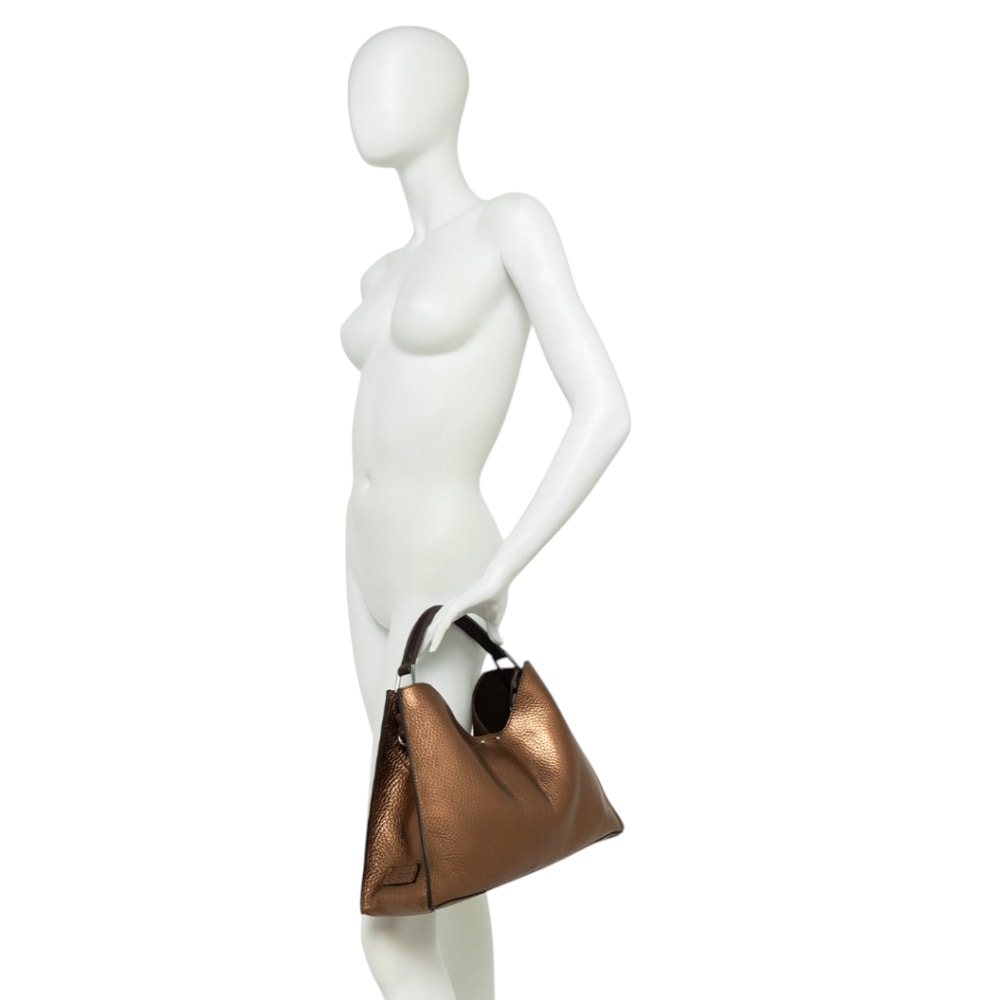 Bolso piel bronce asa – Gianni Chiarini foto 2