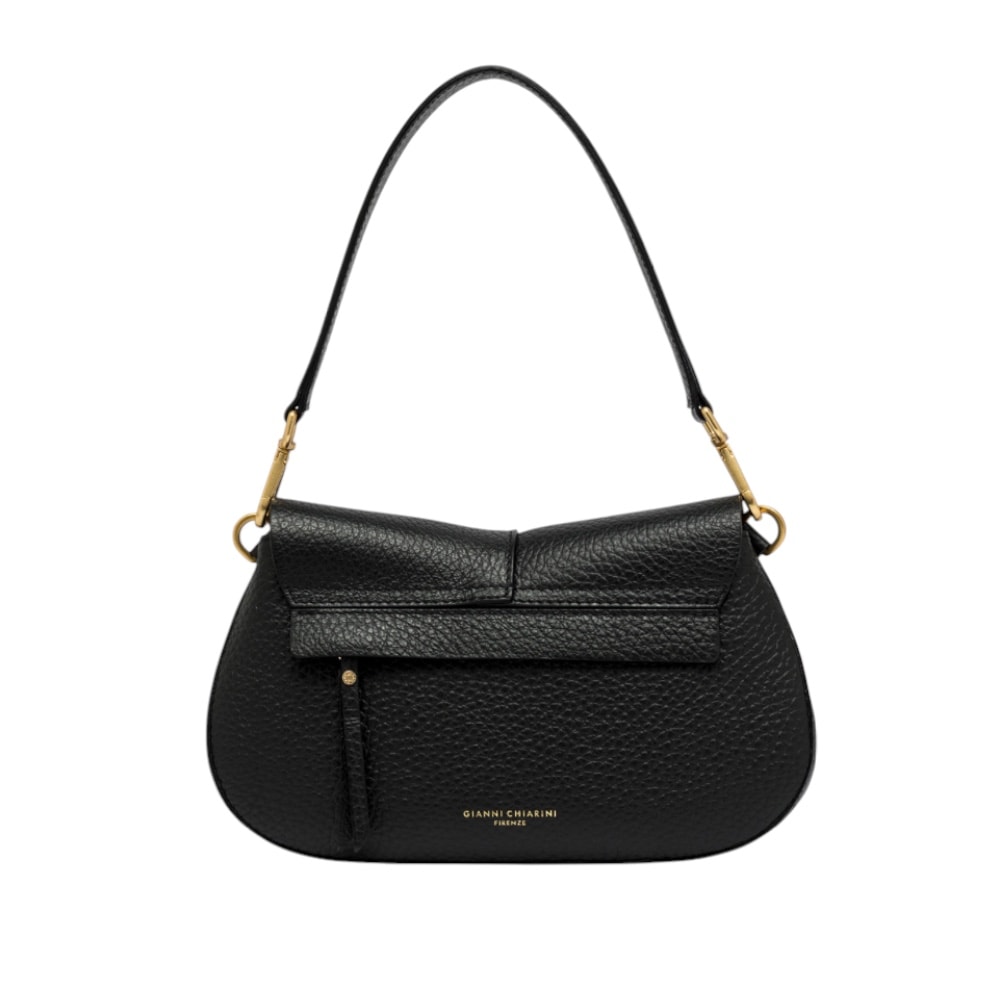 Bolso negro piel detalle asa Gianni Chiarini | Carrilé foto 2