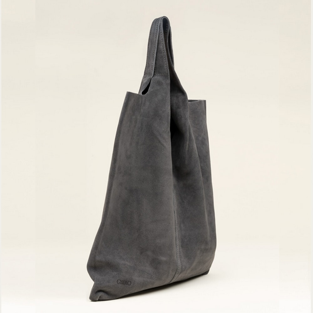 Bolso serraje gris asas Gaimo – Ligero y funcional foto 2