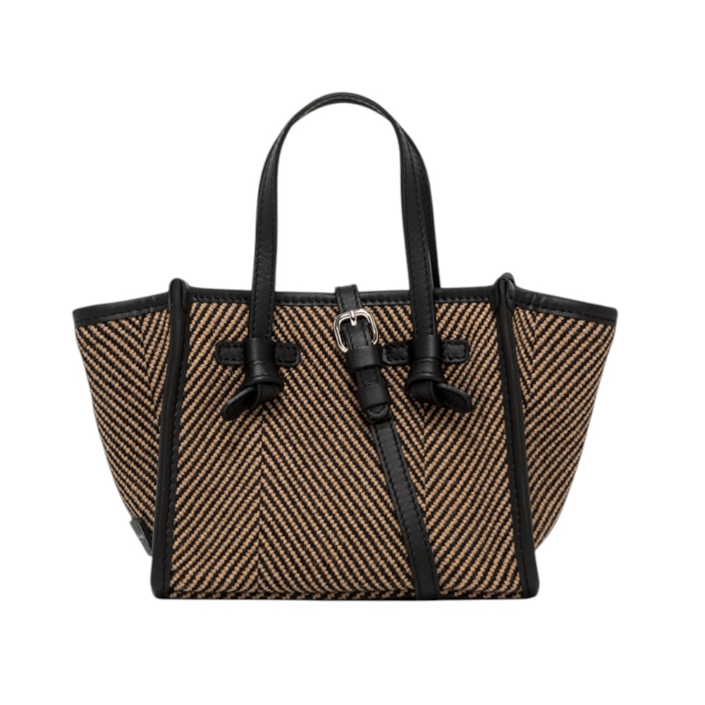 Bolso negro piel espiga Gianni Chiarini | Gallery Carrilé foto 4