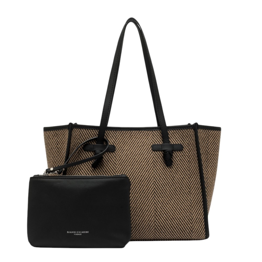 Bolso negro piel espiga asa Gianni Chiarini | Gallery Carrilé foto 2