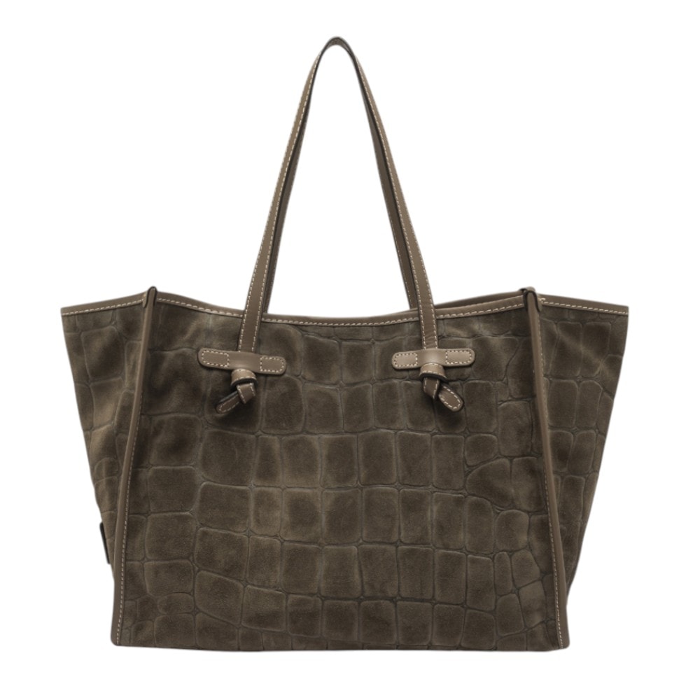 Bolso shopper cocodrilo Marcella de Gianni Chiarini BS 8990 Sfbrk