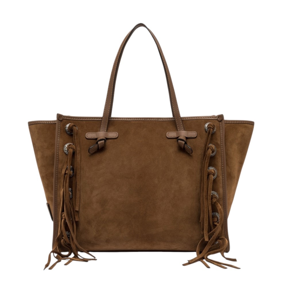 Bolso shopper ante flecos Marcella de Gianni Chiarini BS 12080 CM FR