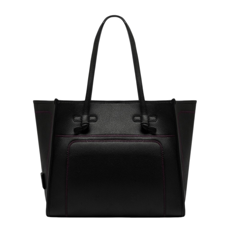 Bolso shopper negro Marcella de Gianni Chiarini BS 12070 Beat