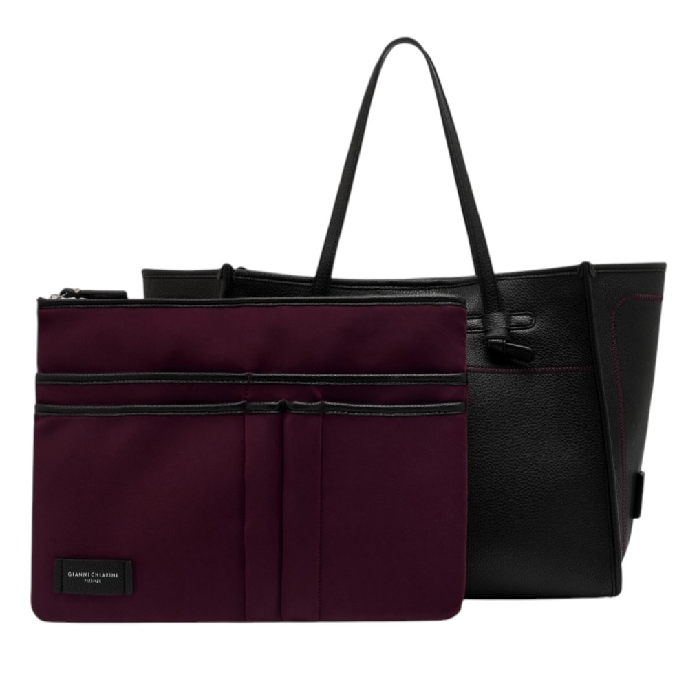 Bolso mujer shopper negro Gianni Chiarini | Gallery Carrilé foto 2