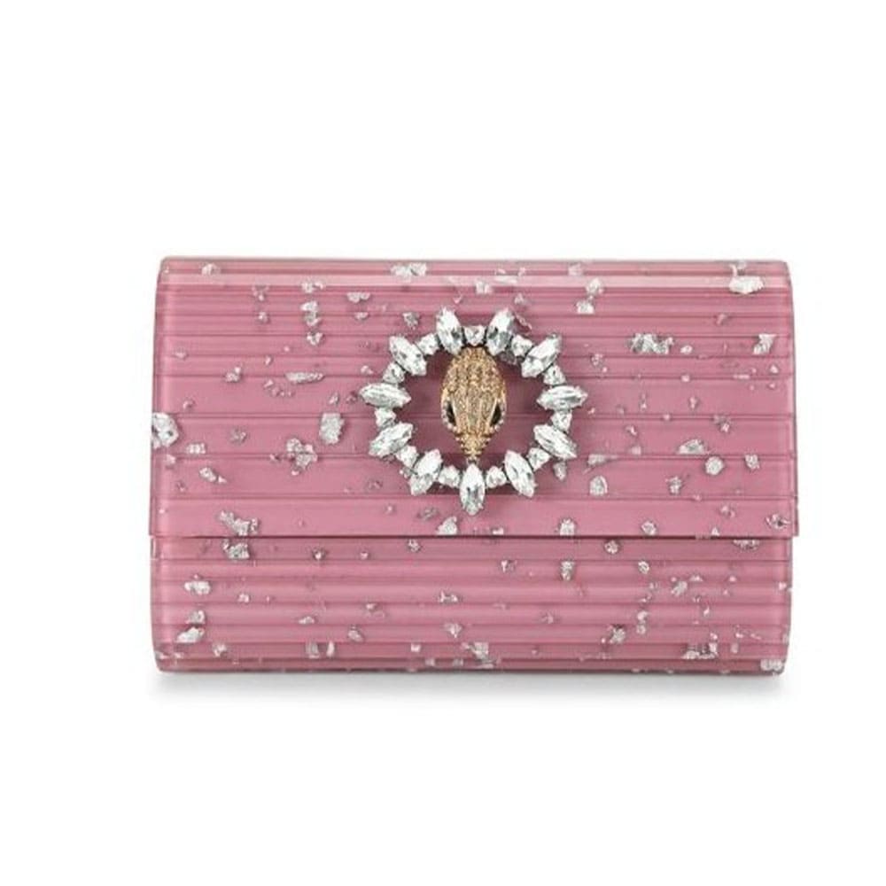 Cartera rígida rosa fiesta Kurt Geiger 5374270979
