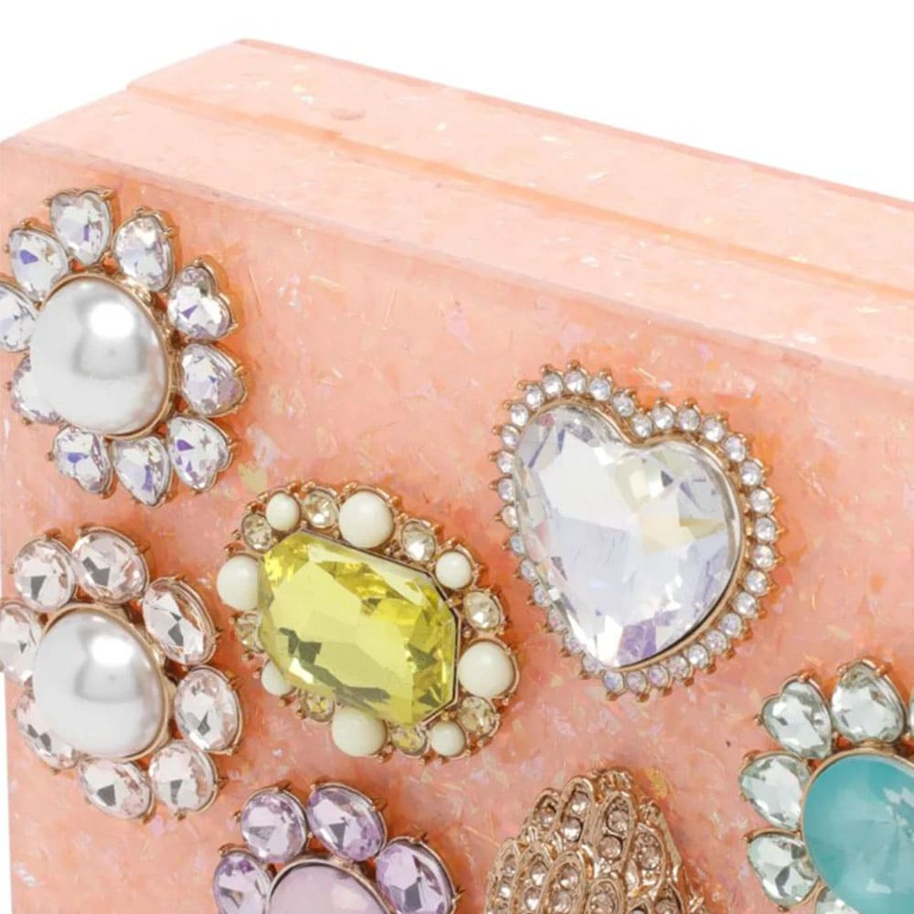 Cartera fiesta cadena con apliques joya Kurt Geiger foto 4