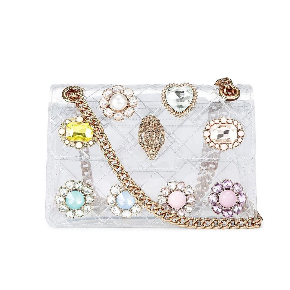 Bolso cadena vinilo piedras Kurt Geiger 5381219999
