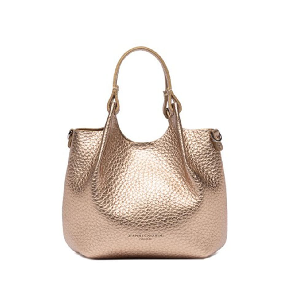 Bolso piel bandolera dorado Gianni Chiarini – elegante y versátil foto 4