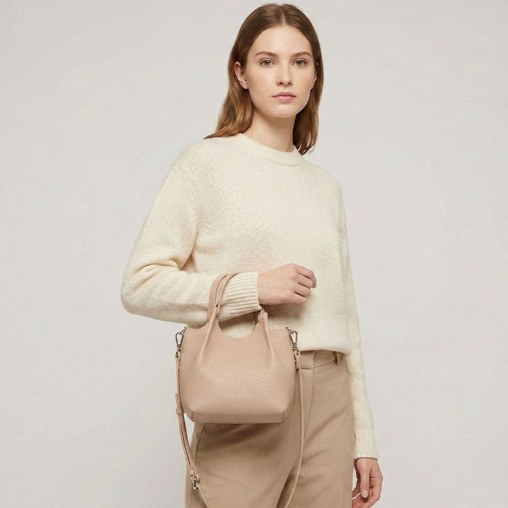 Bolso piel bandolera nude Gianni Chiarini – clásico y versátil foto 2