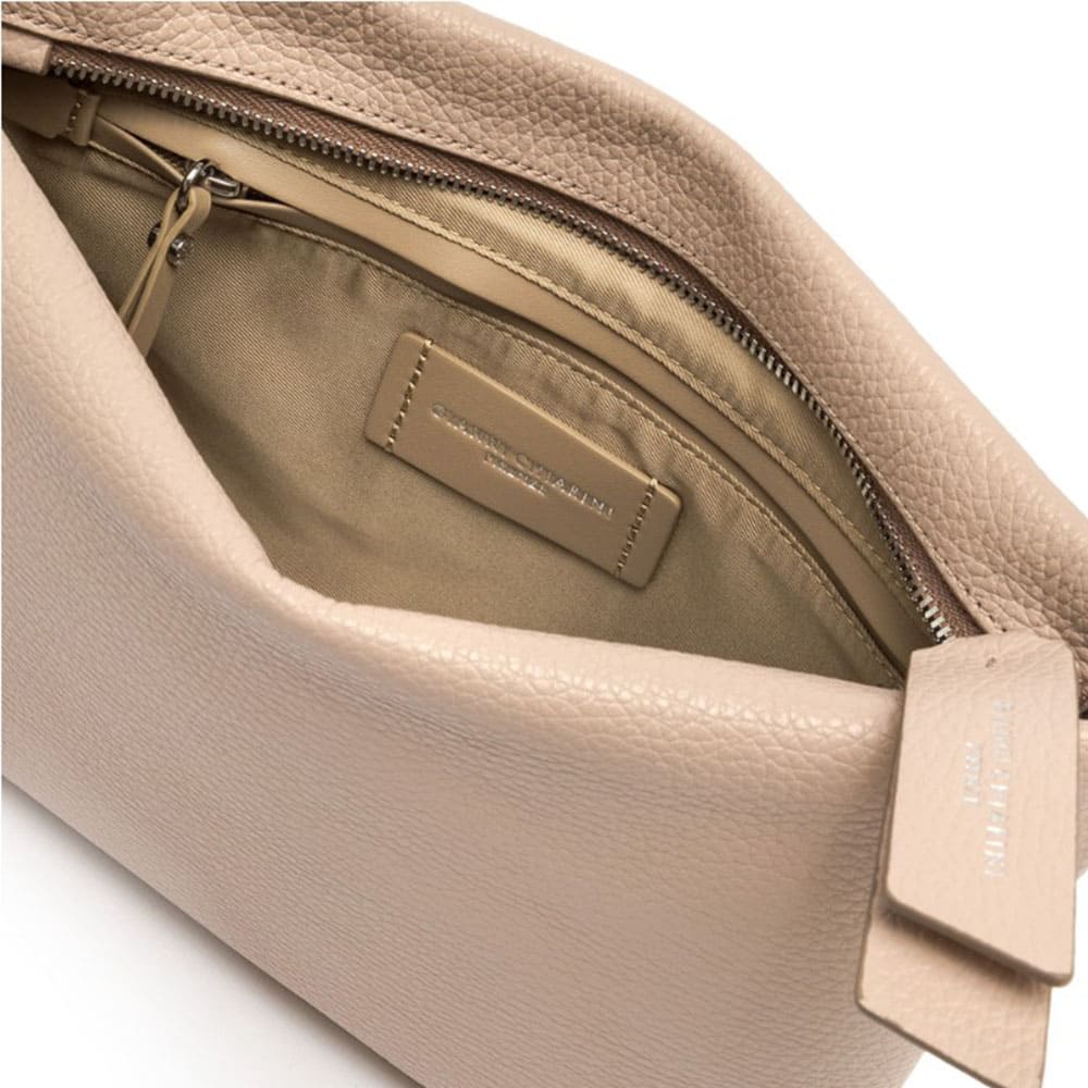 Bolso piel bandolera crema Gianni Chiarini – elegante y práctico foto 3
