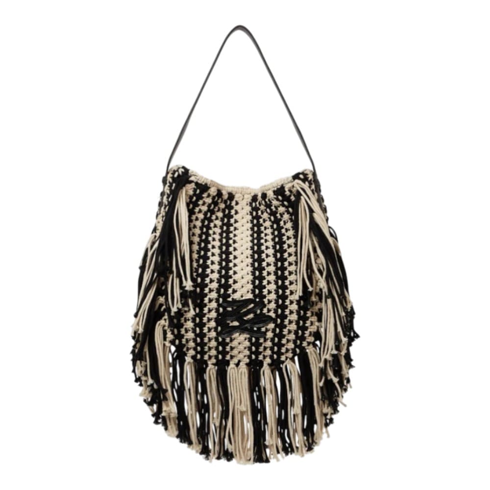 Bolso hombro flecos Karl Lagerfeld B2W30044