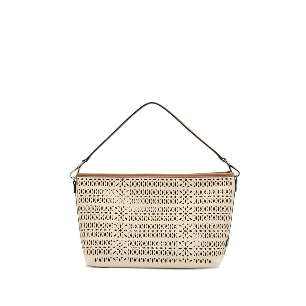 Bolso hombro troquelado Gianni Chiarini elegante y moderno foto 3