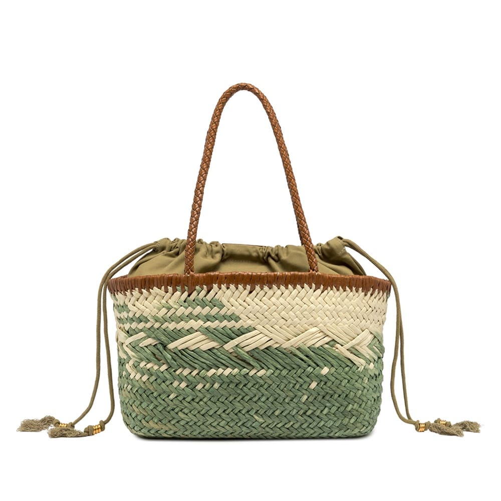 Bolso paja asa Gianni Chiarini elegante y veraniego foto 3