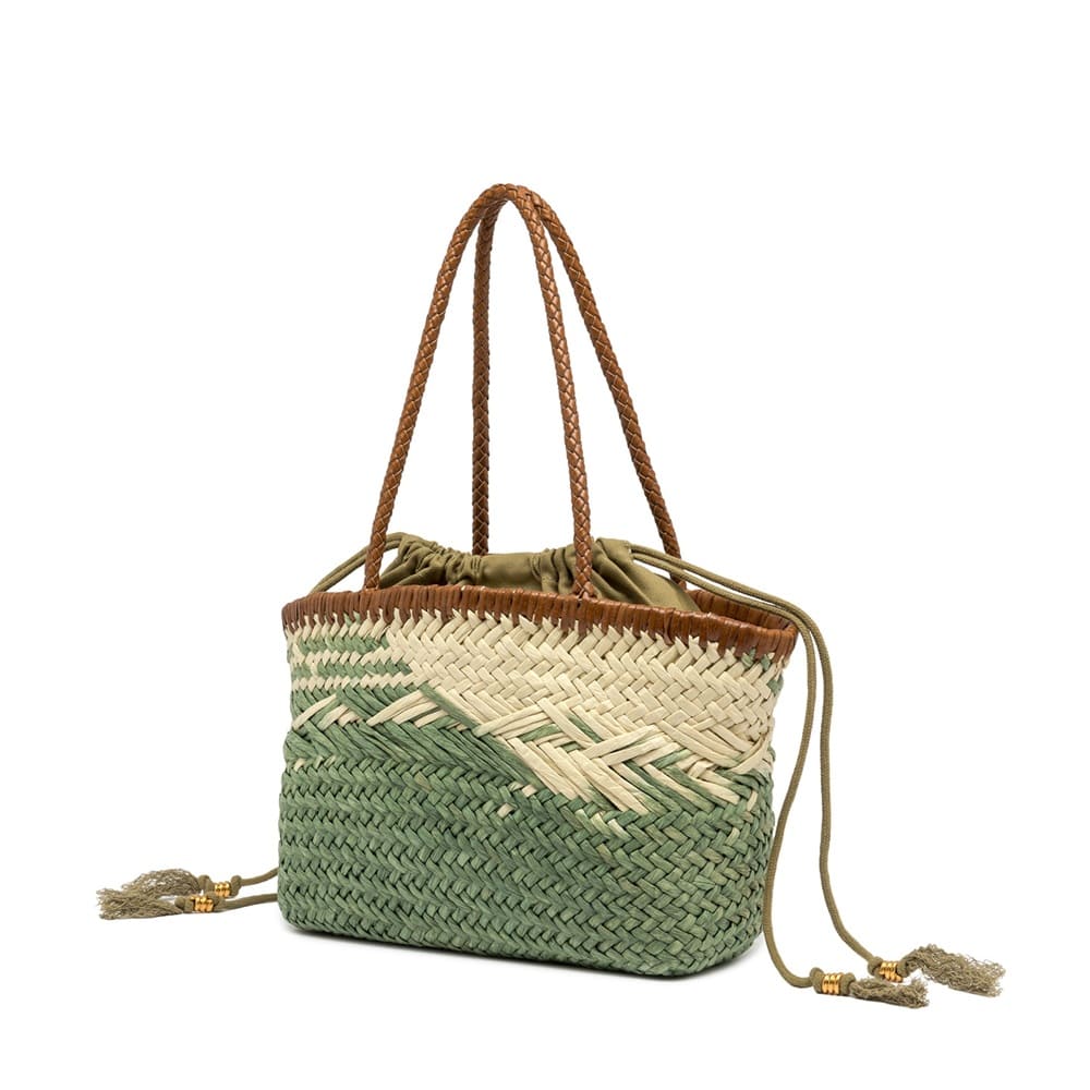 Bolso paja asa Gianni Chiarini elegante y veraniego foto 4